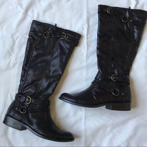 White Mountain brown riding boot 9 1/2